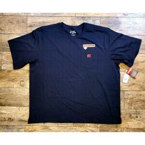 Wrangler Men's Riggs Workwear Pocket T-Shirt Size XXL Black